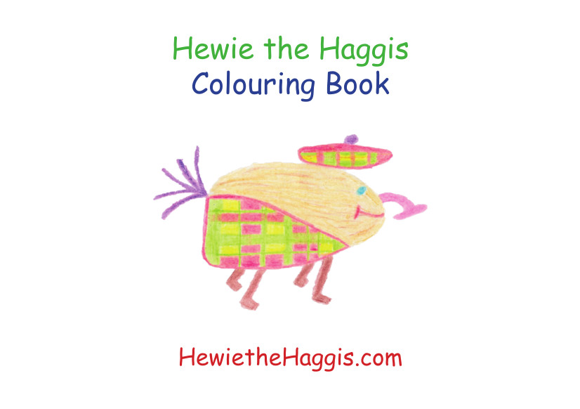 Hewie the Haggis Colouring Book